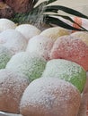 Rainbow japanese milk bread