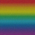 Rainbow knitted background