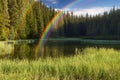 Rainbow on the Lake