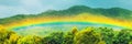 Rainbow Landscape, Tasmania, Australia Royalty Free Stock Photo