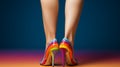 Rainbow Legs: A Creative Magazine Portrait Photography For Pride Month