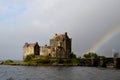 A Rainbow Lightening Up The Landscape of Eilean Donan