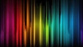 Rainbow linear gradient vertical background