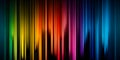 Rainbow linear gradient vertical background