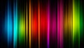 Rainbow linear gradient vertical background