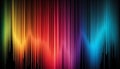 Rainbow linear gradient vertical background