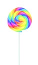 Rainbow lollipop