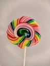 Rainbow lollipops are not perfectly round