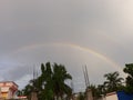 Rainbow looks verry beautiful and pleasant