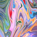 Rainbow marbling abstract luxury composition Inkscapes. Alcohol ink, Fluid chaos, art, kintsugi style and liquid and