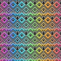 Rainbow mosaic pattern with grunge effect