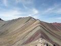 Rainbow Mountain Peru landscape scenery