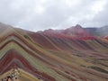 Rainbow mountain in Peru