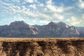 Rainbow Mountain Range from the Calico Basin trail inside Red Rock Canyon