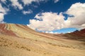 Rainbow Mountain. Vinicunca, near Cusco, Peru. Montana de Siete Colores Royalty Free Stock Photo