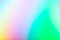 Rainbow multi-colored holographic foil abstract blurred background