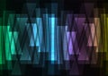Rainbow multicolor bar reverse abstract background