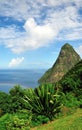 Rainbow near Piton Petite