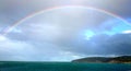 Rainbow on the ocean @ Kangaroo Island Australia