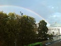 Rainbow outside my window