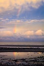 Rainbow over Bramble Bay