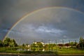 Rainbow over Breg Hood