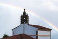 Capilla de San Roque chapel in Lastres, Asturias,Spain