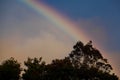 Rainbow over the cloud forest in Monteverde, Costa Rica