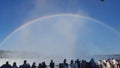 Rainbow over the falls