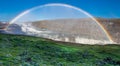 Rainbow over Gullfoss Falls