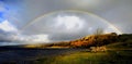 Rainbow over Malham Tarn