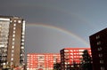 Rainbow over Oskarsvarv in LuleÃÂ¥