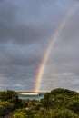 Rainbow over Penneshaw on Kangaroo Island