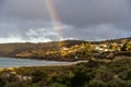 Rainbow over Penneshaw on Kangaroo Island