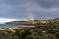 Rainbow over Penneshaw on Kangaroo Island