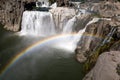 Rainbow over Shoshone Falls Royalty Free Stock Photo