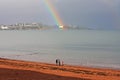 Rainbow over Torbay Royalty Free Stock Photo