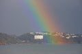 Rainbow over Torbay Royalty Free Stock Photo
