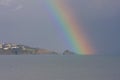 Rainbow over Torbay Royalty Free Stock Photo