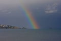 Rainbow over Torbay Royalty Free Stock Photo