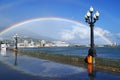Rainbow over Yalta
