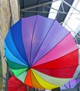 Rainbow Parasol Royalty Free Stock Photo
