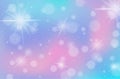 Rainbow pastel blurred with sparks background Royalty Free Stock Photo