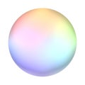 Rainbow sphere.