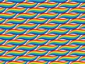 Rainbow pattern seamless. Colorful background vector texture design. Abstract cartoon stripes wallpaper