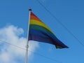 Rainbow peace flag