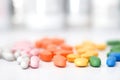 Rainbow of pills