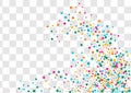 Rainbow Polka Happy Vector Transparent