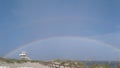 Rainbow at Ponce Inlet, Florida Royalty Free Stock Photo