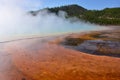 Rainbow pool, Midway Geyser Basin Royalty Free Stock Photo